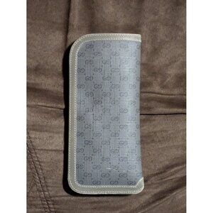 Gucci Vintage Gray Eyeglasses Sleeve/Case Soft Italy